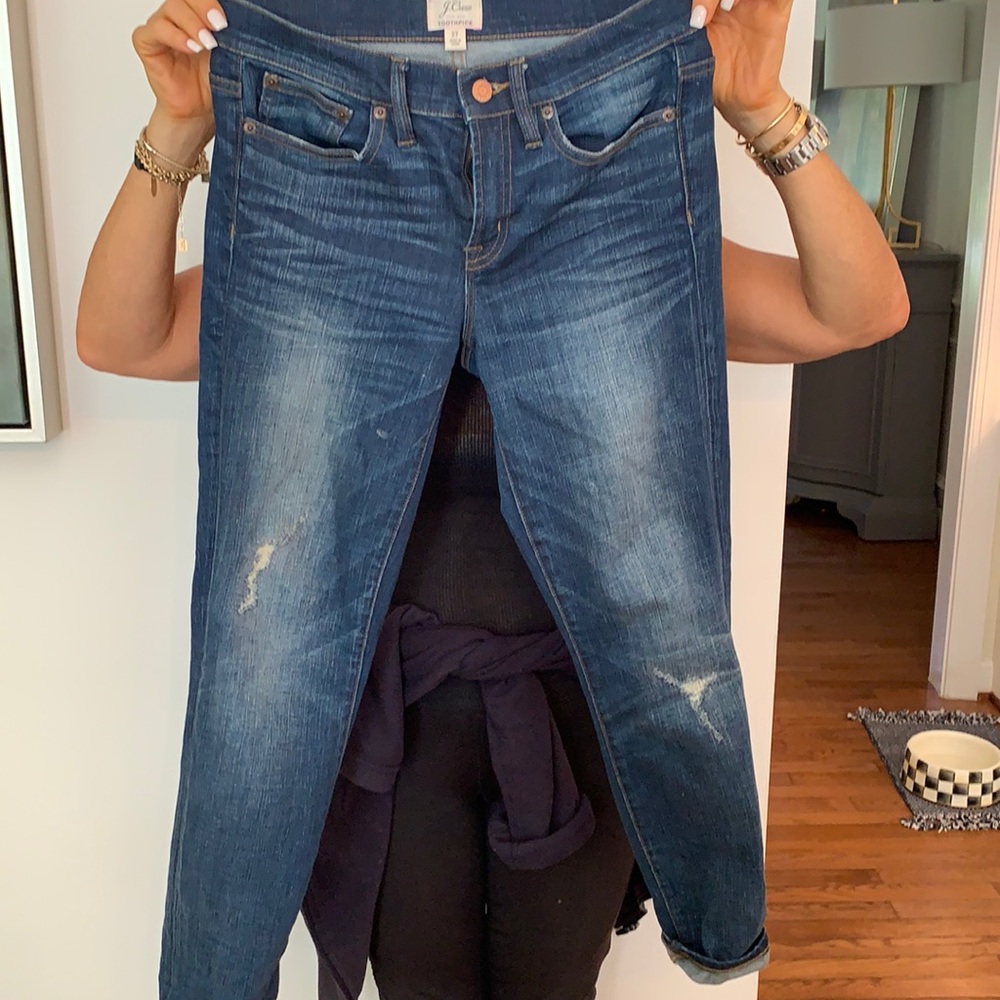 J Crew Toothpick Jeans